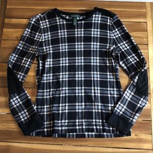 Ralph Lauren tartan top